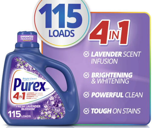 Purex-Fresh-Lavender-Blossom-115-Loads-Liquid-Laundry-Detergent-with-Crystals-Fragrance-150-fl-oz_08ab666a-dbb9-4789-addc-a3510db4d5e9.37daaf7cdff6a0d54a152dfeeb